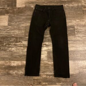 Levi's Men's 506 Comfort Straight Jeans Black 31W x 30L